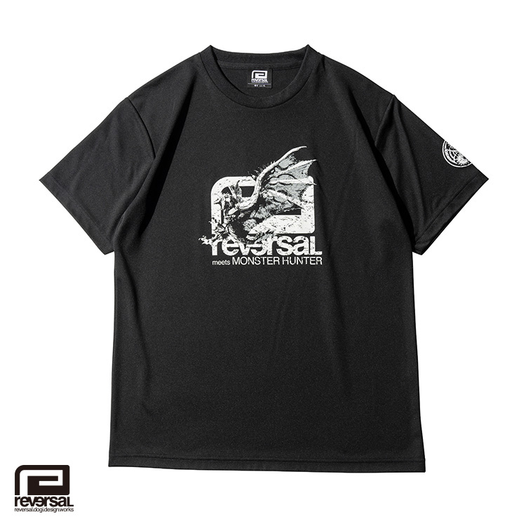 モンスターハンター×リバーサル DRY MESH TEE リオレウス