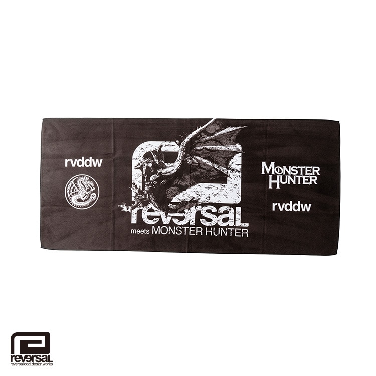 Monster Hunter×reversal Rathalos DRY MICROFIBER TOWEL